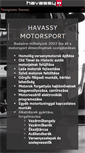 Mobile Screenshot of havassy-motorsport.hu